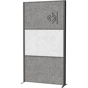 Maul, Trennwand, Akustik-Trennwand MAULcocoon 9602089 hellgrau, dunkelgrau 100,0 x 182,0 cm (100 x 182 cm) Maul, Trennwand, Akustik-Trennwand MAULcocoon 9602089 hellgrau, dunkelgrau 100,0 x 182,0 cm (100 x 182 cm)