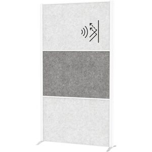 Maul, Trennwand, Akustik-Trennwand MAULconnecto 9612002 dunkelgrau, hellgrau 100,0 x 182,0 cm (100 x 182 cm) Maul, Trennwand, Akustik-Trennwand MAULconnecto 9612002 dunkelgrau, hellgrau 100,0 x 182,0 cm (100 x 182 cm)