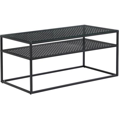 Wohnling, Couchtisch + Beistelltisch, Glas (100 x 100 x 45 cm) Wohnling, Couchtisch + Beistelltisch, Glas (100 x 100 x 45 cm)