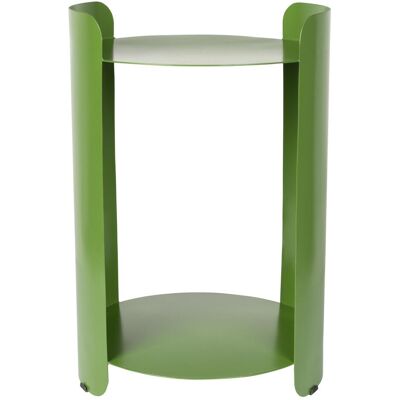 Dutchbone Navagio Grüner runder Metallsidetisch - Beistelltisch Dutchbone Navagio Grüner runder Metallsidetisch - Beistelltisch