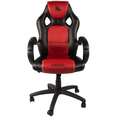 Konix Fauteuil gaming Jötun - Drakkar, Gaming Stuhl, Schwarz Konix Fauteuil gaming Jötun - Drakkar, Gaming Stuhl, Schwarz
