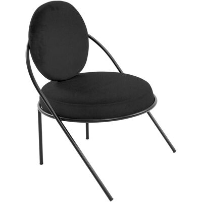 Paperflow, Sessel, 2 Sessel SATURNE schwarz Kunstleder Paperflow, Sessel, 2 Sessel SATURNE schwarz Kunstleder