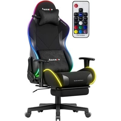 Huzaro Force 5.7 RGB Gaming-Stuhl Schwarz, Gaming Stuhl, Schwarz Huzaro Force 5.7 RGB Gaming-Stuhl Schwarz, Gaming Stuhl, Schwarz