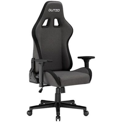 Dutzo E-SPORTS Gamer Stol - Mrkegr - Stof - Op til 120 kg, Gaming Stuhl, Grau Dutzo E-SPORTS Gamer Stol - Mrkegr - Stof - Op til 120 kg, Gaming Stuhl, Grau