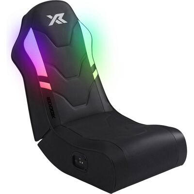 X Rocker X-Rocker - Shadow RGB 2.0 Audio Floor Rocker (Junior), Gaming Stuhl, Schwarz X Rocker X-Rocker - Shadow RGB 2.0 Audio Floor Rocker (Junior), Gaming Stuhl, Schwarz