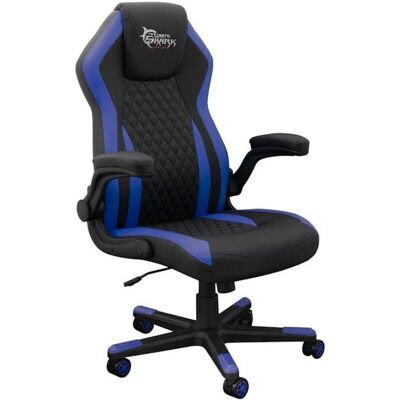 White Shark Gaming chair Dervish Gaming Chair, Black-blue, Gaming Stuhl, Blau White Shark Gaming chair Dervish Gaming Chair, Black-blue, Gaming Stuhl, Blau