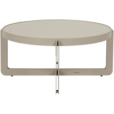 Zuiver, Couchtisch + Beistelltisch, Coffee Table Centre Round Beige (68 x 68 x 30 cm) Zuiver, Couchtisch + Beistelltisch, Coffee Table Centre Round Beige (68 x 68 x 30 cm)