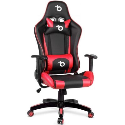 Delight Belmada Bmd1106rd Gaming Chair Black/Rot, Gaming Stuhl, Schwarz Delight Belmada Bmd1106rd Gaming Chair Black/Rot, Gaming Stuhl, Schwarz
