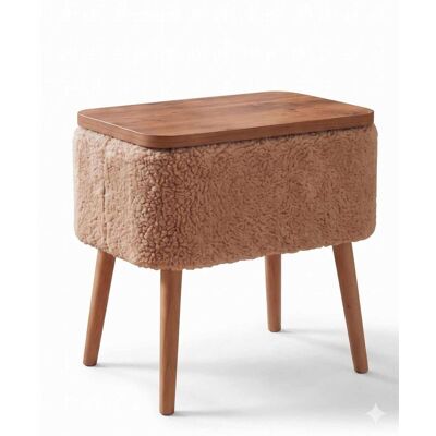 Hanah Home, Couchtisch + Beistelltisch, Pkpuf02S Side Table (60 x 60 x 65 cm) Hanah Home, Couchtisch + Beistelltisch, Pkpuf02S Side Table (60 x 60 x 65 cm)