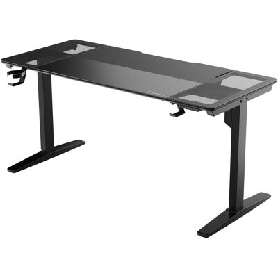 ThunderX3 Modell LAB-X Verstellbarer Gaming-/Bürotisch - Schwarz ThunderX3 Modell LAB-X Verstellbarer Gaming-/Bürotisch - Schwarz