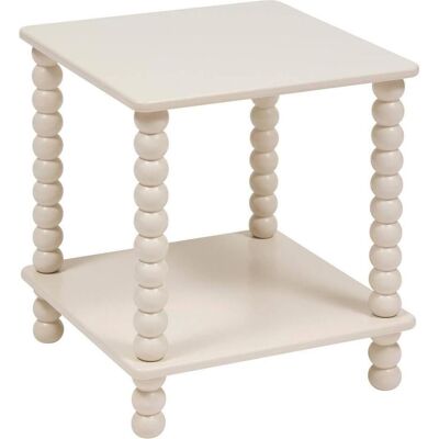 Atmosphera, Couchtisch + Beistelltisch, Stolik kawowy MDF, kremowy, Chamlo, 40 x 40 x 44 cm (40 x 40 x 44 cm) Atmosphera, Couchtisch + Beistelltisch, Stolik kawowy MDF, kremowy, Chamlo, 40 x 40 x 44 cm (40 x 40 x 44 cm)