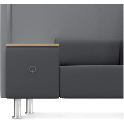 Rocada, Bürostuhl, Besprechungsecke Soft Seating schwarz, grau grau Stoff Rocada, Bürostuhl, Besprechungsecke Soft Seating schwarz, grau grau Stoff