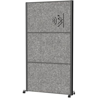 Maul, Trennwand, Akustik-Trennwand MAULcocoon 9601189 dunkelgrau 100,0 x 182,0 cm (100 x 182 cm) Maul, Trennwand, Akustik-Trennwand MAULcocoon 9601189 dunkelgrau 100,0 x 182,0 cm (100 x 182 cm)