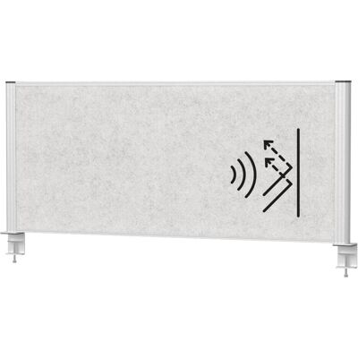 Maul, Trennwand, Tisch-Trennwand MAULconnecto 120x50cm Akustik h.gr/si (120 x 51.50 cm) Maul, Trennwand, Tisch-Trennwand MAULconnecto 120x50cm Akustik h.gr/si (120 x 51.50 cm)