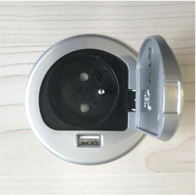 Kerkmann Steckdosenleiste - Integrierte Steckdose, USB, 190cm Kabel Kerkmann Steckdosenleiste - Integrierte Steckdose, USB, 190cm Kabel
