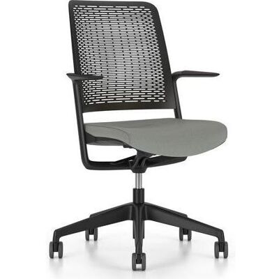 Nowy Styl, Bürostuhl, Bürostuhl WithMe Synchronmechanismus Festehende Armlehnen Schwarz Nowy Styl, Bürostuhl, Bürostuhl WithMe Synchronmechanismus Festehende Armlehnen Schwarz