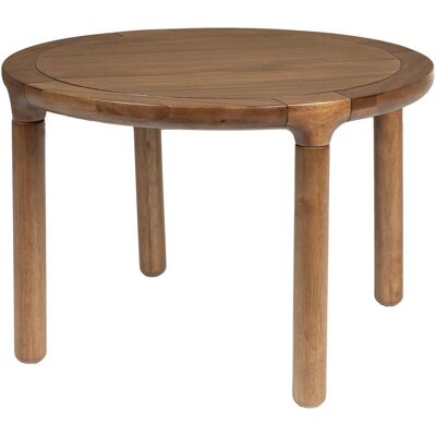 Zuiver Storm Holz Couchtisch - Rund, Dunkle Finish Zuiver Storm Holz Couchtisch - Rund, Dunkle Finish