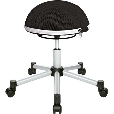 Topstar, Bürostuhl, Fitness-Hocker "Sitness Half Ball", schwarz Sitzhöhe: 530 (53 - 66 cm) Topstar, Bürostuhl, Fitness-Hocker "Sitness Half Ball", schwarz Sitzhöhe: 530 (53 - 66 cm)