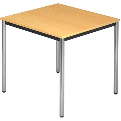 HAMMERBACHER Konferenztisch VDR08 Buche - 80x80x72 cm HAMMERBACHER Konferenztisch VDR08 Buche - 80x80x72 cm