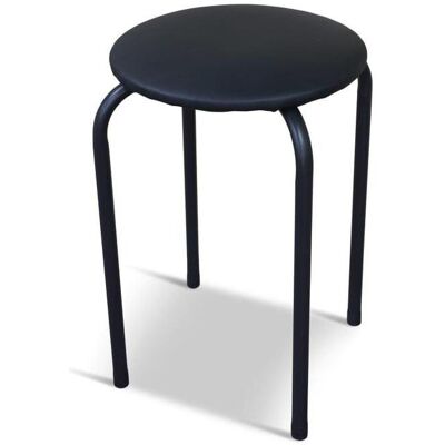 Domoletti, Stühle, Stool Demet, black Domoletti, Stühle, Stool Demet, black