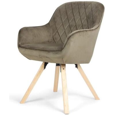 Domoletti, Stühle, Dining room chair Bago, olive green, 46x44x84cm Domoletti, Stühle, Dining room chair Bago, olive green, 46x44x84cm