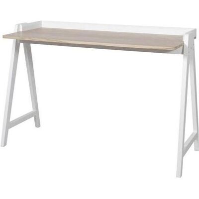 Schaffenburg, Schreibtisch, Schreibtisch DOM-TW126-EIK-WIT Eiche, Weiss (123 x 60 x 80 cm) Schaffenburg, Schreibtisch, Schreibtisch DOM-TW126-EIK-WIT Eiche, Weiss (123 x 60 x 80 cm)