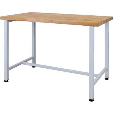 ADB, Werkbank + Arbeitsbock, Werkbank lichtgrau 120,0 x 60,0 x 84,0 cm (60 cm, 120 cm) ADB, Werkbank + Arbeitsbock, Werkbank lichtgrau 120,0 x 60,0 x 84,0 cm (60 cm, 120 cm)