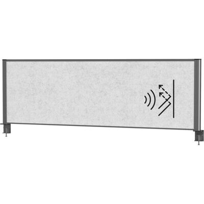 Maul, Trennwand, Tisch-Trennwand MAULconnecto 160x50cm Akustik h.gr/an (160 x 51.50 cm) Maul, Trennwand, Tisch-Trennwand MAULconnecto 160x50cm Akustik h.gr/an (160 x 51.50 cm)