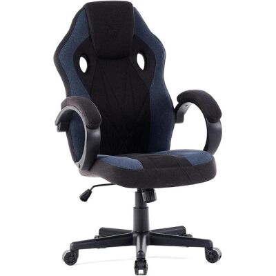 Sense7 Prism Stoffsessel, Gaming Stuhl, Schwarz, Blau Sense7 Prism Stoffsessel, Gaming Stuhl, Schwarz, Blau