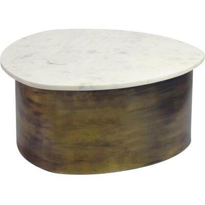 Wohnling, Couchtisch + Beistelltisch, Gold (63 x 63 x 30 cm) Wohnling, Couchtisch + Beistelltisch, Gold (63 x 63 x 30 cm)