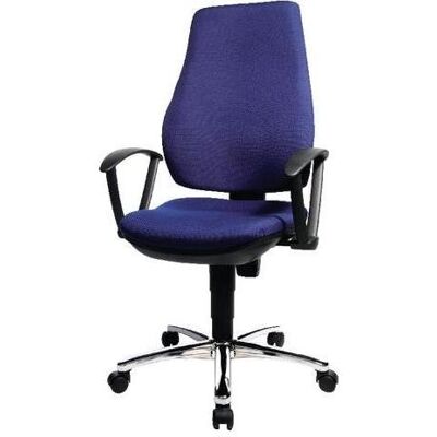 Topstar, Bürostuhl, Bürodrehstuhl Power Star Profi blau (42 - 55 cm) Topstar, Bürostuhl, Bürodrehstuhl Power Star Profi blau (42 - 55 cm)