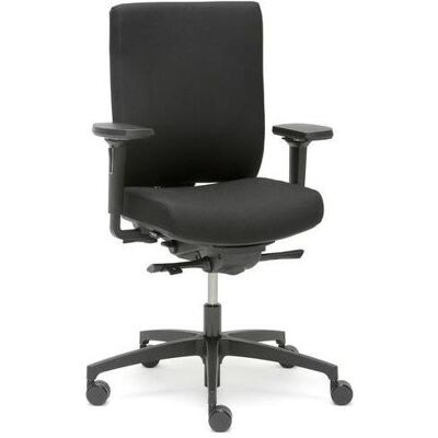Dauphin, Bürostuhl, Drehstuhl AJ 4845 NPR Kunststoff Schwarz (41 - 55 cm) Dauphin, Bürostuhl, Drehstuhl AJ 4845 NPR Kunststoff Schwarz (41 - 55 cm)