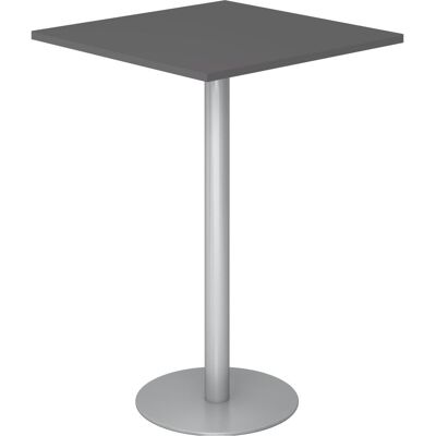 HAMMERBACHER Stehtisch - grafit 80x80x112 cm HAMMERBACHER Stehtisch - grafit 80x80x112 cm