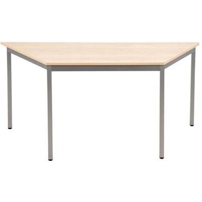Sodematub, Schreibtisch, Trapeztisch FT168TRAP-6515 Buche Silber (160 x 80 x 74 cm) Sodematub, Schreibtisch, Trapeztisch FT168TRAP-6515 Buche Silber (160 x 80 x 74 cm)