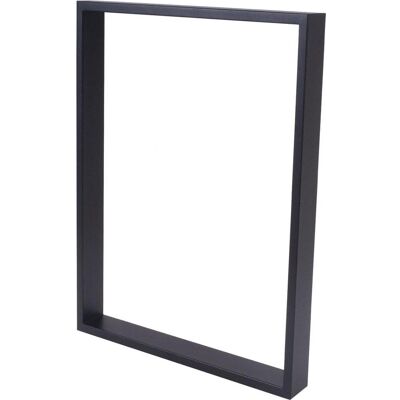 Simausrom, Tischbeine + Tischgestell, Tischkufe Frame 800 x 720 mm schwarz Simausrom, Tischbeine + Tischgestell, Tischkufe Frame 800 x 720 mm schwarz