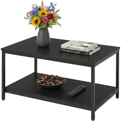 Relaxdays, Couchtisch + Beistelltisch, Couchtisch (50 x 80 x 42 cm) Relaxdays, Couchtisch + Beistelltisch, Couchtisch (50 x 80 x 42 cm)