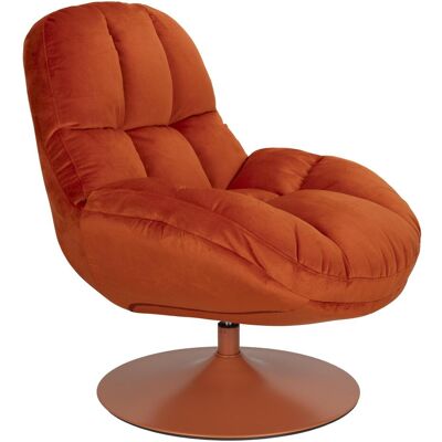 White Label Living, Sessel, Lounge Chair Beefy Orange White Label Living, Sessel, Lounge Chair Beefy Orange