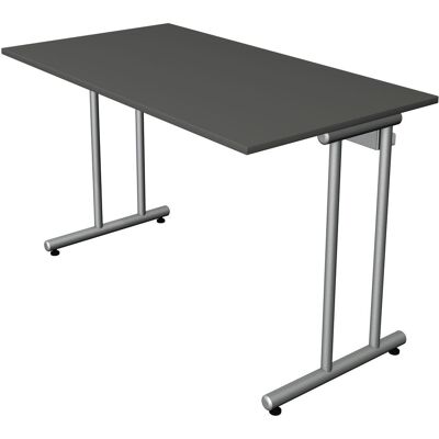 Kerkmann Schreibtisch - Rechteck anthrazit Stahl - 120x65cm Kerkmann Schreibtisch - Rechteck anthrazit Stahl - 120x65cm
