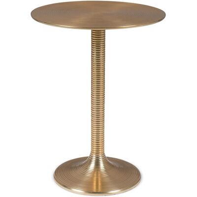 Bold Monkey, Couchtisch + Beistelltisch, Hypnotising Round side table gold (37 x 37 x 48 cm) Bold Monkey, Couchtisch + Beistelltisch, Hypnotising Round side table gold (37 x 37 x 48 cm)