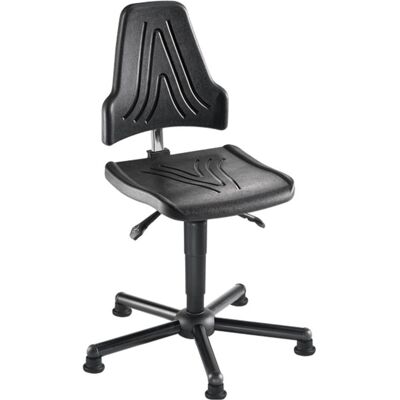 Meychair, Bürostuhl, chair Arbeitsdrehstuhl W19-25-TG-PU ESD schwarz Kunstleder (49 - 63 cm) Meychair, Bürostuhl, chair Arbeitsdrehstuhl W19-25-TG-PU ESD schwarz Kunstleder (49 - 63 cm)