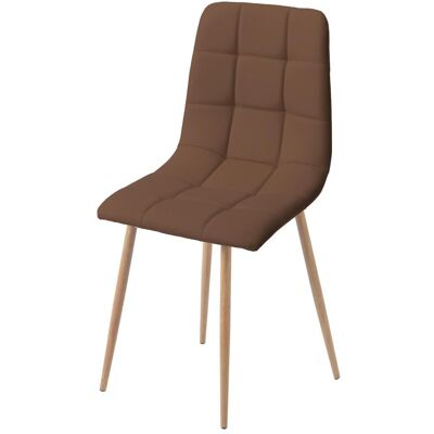 Domoletti, Stühle, Dining room chair Harry 53000006456, brown/wood Domoletti, Stühle, Dining room chair Harry 53000006456, brown/wood
