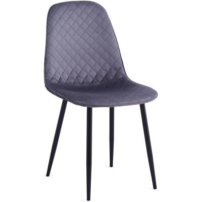 Domoletti, Stühle, Dining room chair Stoke, black/grey Domoletti, Stühle, Dining room chair Stoke, black/grey