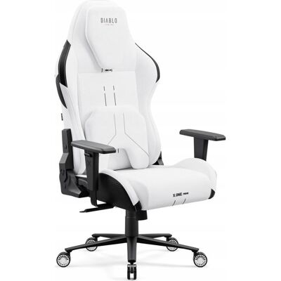 Diablo Fotel Chairs X.One Prime Ghosted White Normal Size, Gaming Stuhl, Weiss Diablo Fotel Chairs X.One Prime Ghosted White Normal Size, Gaming Stuhl, Weiss