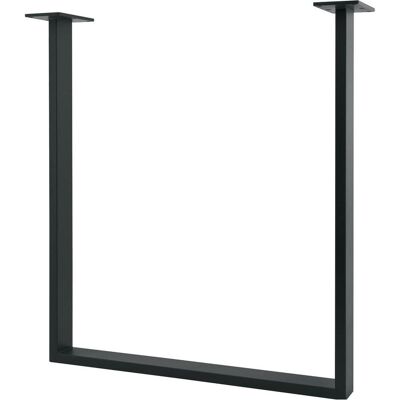 Simausrom, Tischbeine + Tischgestell, Tischkufe Regular Slim Stahl schwarz lackiert Simausrom, Tischbeine + Tischgestell, Tischkufe Regular Slim Stahl schwarz lackiert
