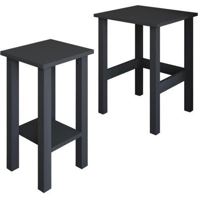 Homitis, Couchtisch + Beistelltisch, Gina 2 Side Table Set (60 x 45 x 60 cm) Homitis, Couchtisch + Beistelltisch, Gina 2 Side Table Set (60 x 45 x 60 cm)