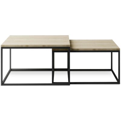 ELTAP, Couchtisch + Beistelltisch, Clar (75 x 75 x 42 cm) ELTAP, Couchtisch + Beistelltisch, Clar (75 x 75 x 42 cm)