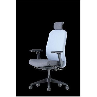 Up Up, Bürostuhl, Athene ergonomic office chair Black, Grey + Blue fabric Up Up, Bürostuhl, Athene ergonomic office chair Black, Grey + Blue fabric