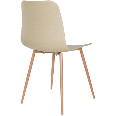 2x White Label Living, Stühle, Chair Leon Beige 2x White Label Living, Stühle, Chair Leon Beige