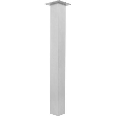 Simausrom, Tischbeine + Tischgestell, Tischfuss 70 x 70 x 420 mm Aluminium gebürstet Simausrom, Tischbeine + Tischgestell, Tischfuss 70 x 70 x 420 mm Aluminium gebürstet