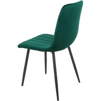Domoletti, Stühle, Dining room chair Harry, black/dark green Domoletti, Stühle, Dining room chair Harry, black/dark green
